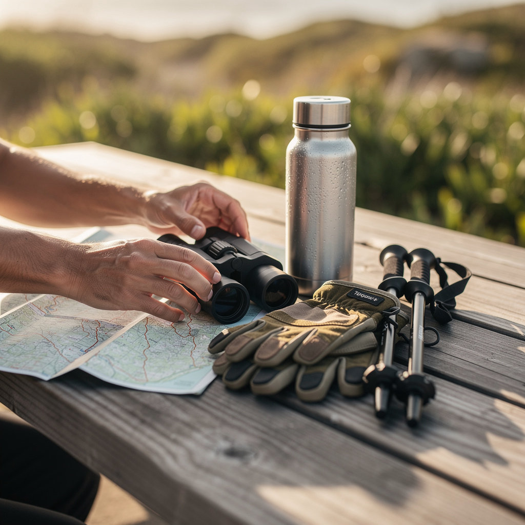 Hikers exploring scenic trails at Gaviota State Park in Santa Barbara County